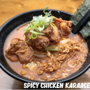 SPICY CHICKEN KARAAGE RAMEN